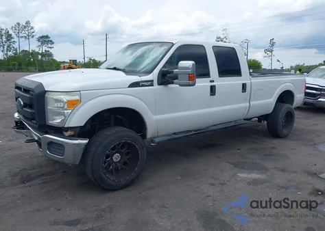 2014 Ford F-250 Xl from USA, damaged, VIN 1FT7W2B67EEA86461